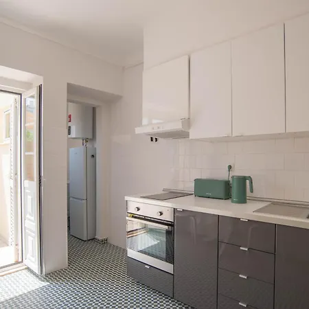 Apartament Sunny 3-bedroom Sao Bento Lizbona